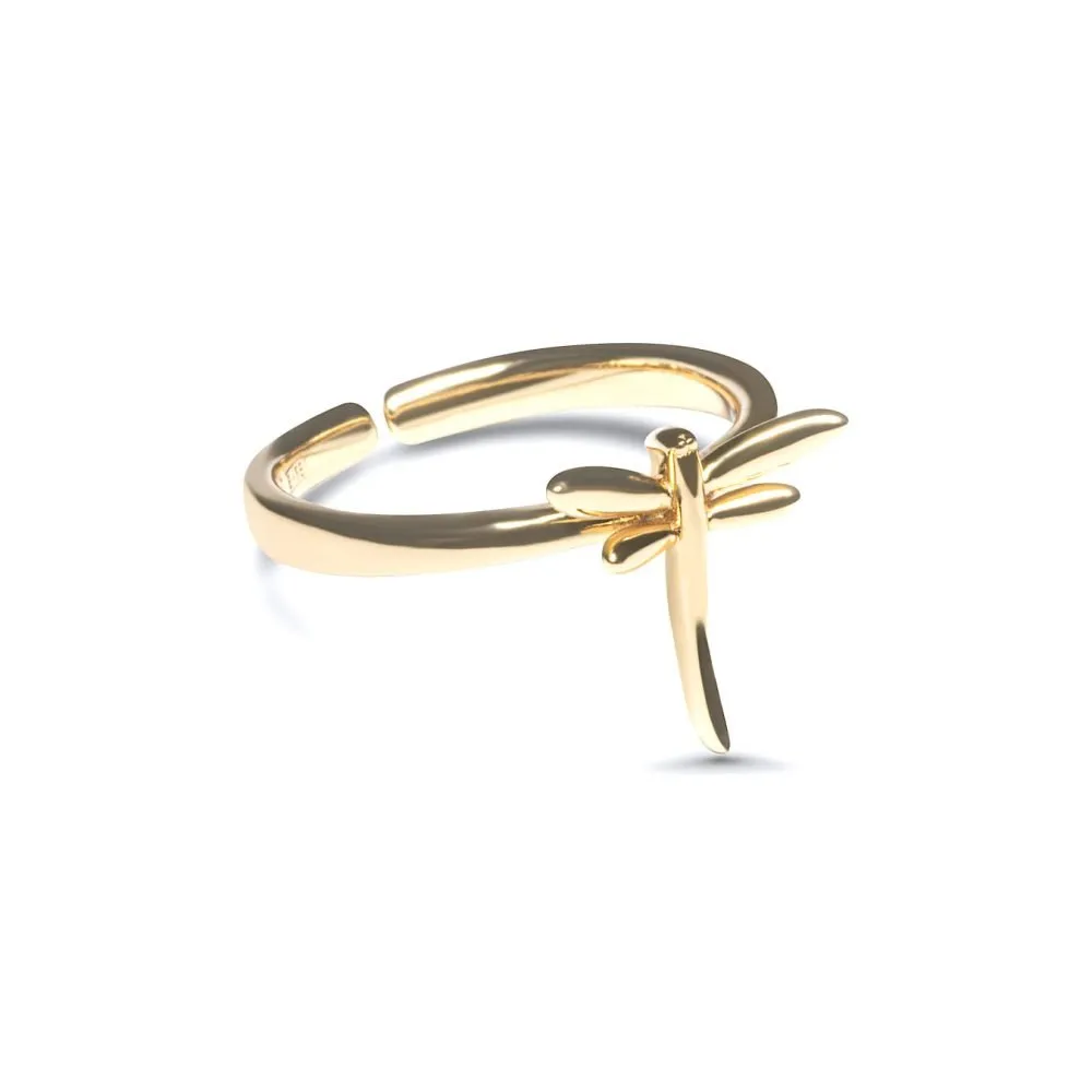Ring Slända Guld