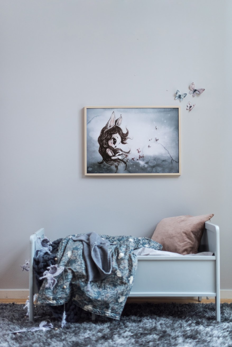 Miss Della poster 50x70 cm, Mrs. Mighetto