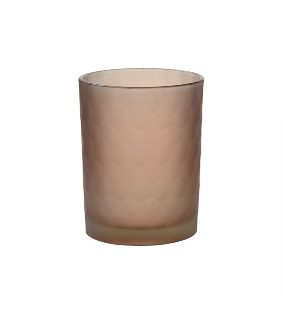 ljuslykta brun/rosa stor