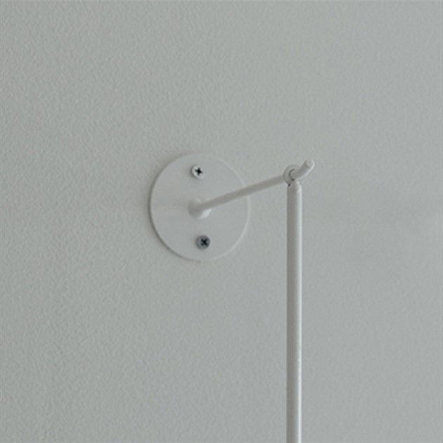 Väggfäste Ljusampel Liv & Blomsterampel Leva vit 2