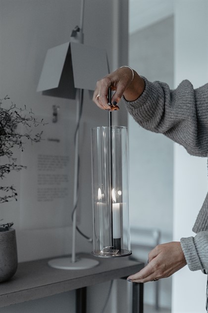 Ljuslykta Hopp klarlackad 2