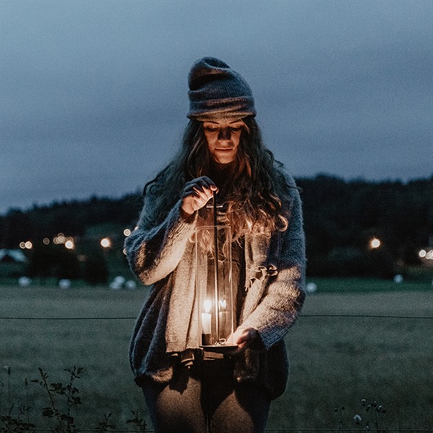 Ljuslykta Hopp klarlackad 6