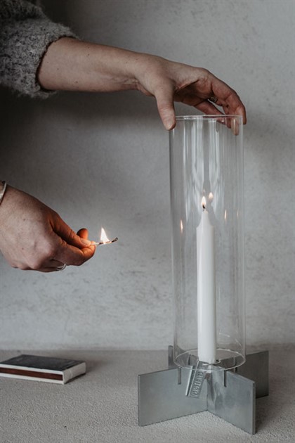 Ljuslykta Kryss 20 förzinkad 5