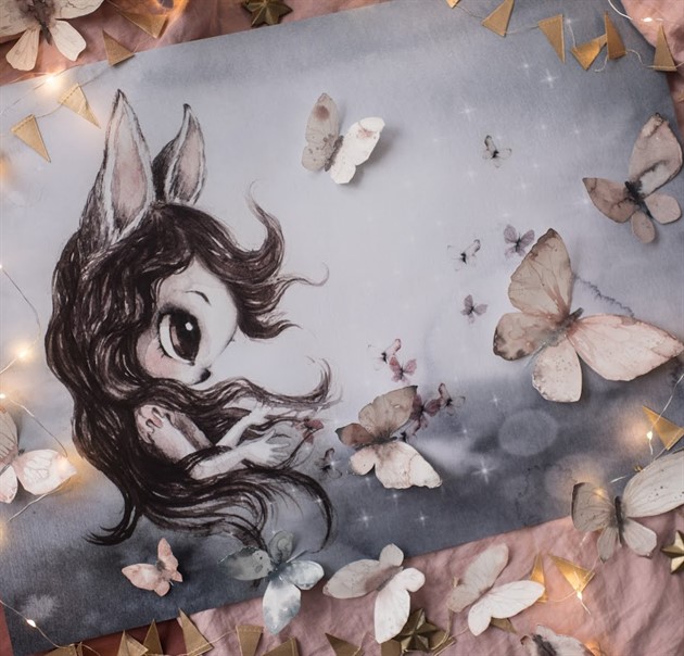 Miss Della poster 50 x 70 cm, Mrs. Mighetto 4