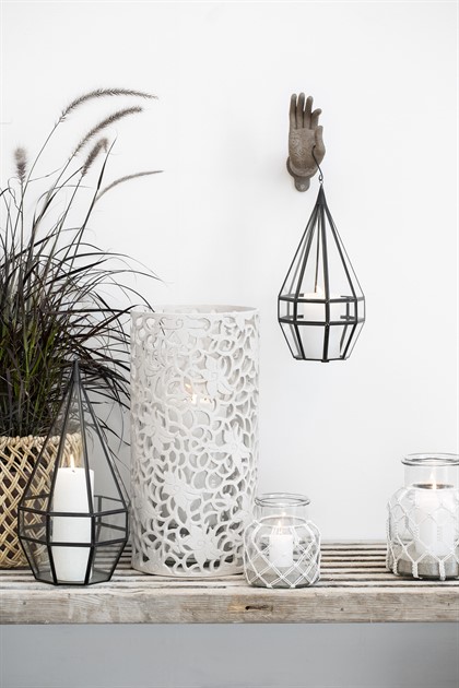 Rustic pelarljus H20 cm 4/6