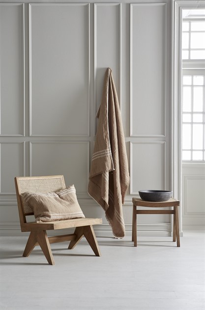 Kuddfodral vit/beige 4/6