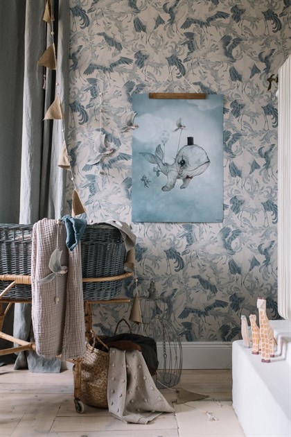 Dear Whalie poster 50x70 cm, Mrs. Mighetto 2