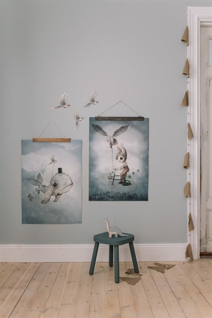 Dear Whalie poster 50x70 cm, Mrs. Mighetto 5