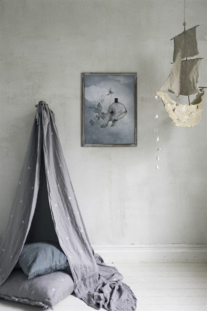 Dear Whalie poster 50x70 cm, Mrs. Mighetto 6