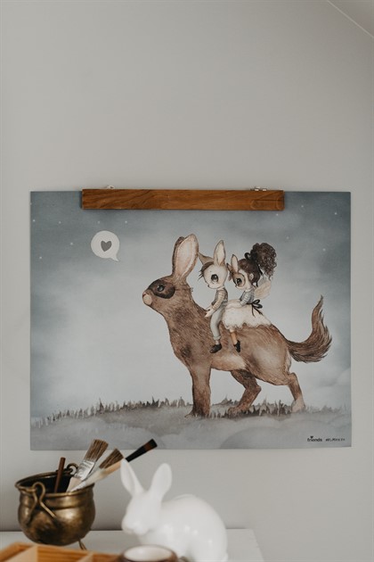 Dear friends 50x40 cm, Mrs Mighetto 2